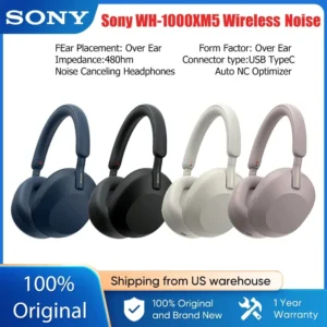 Sony WH-1000XM5 Wireless Noise Canceling Headphones