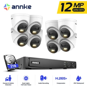 ANNKE 12MP Smart Dual Light Camera Kits